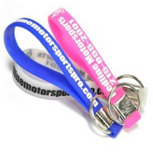 Eco-Friendly Elastomer Silicone Bracelet Key Holder